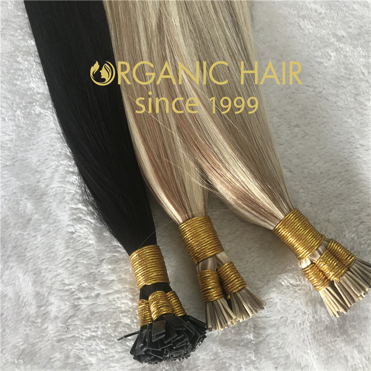 High quality Pre-bonded itip & flat tip hair extensions C40